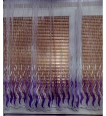 Záclona fialová vlnka v 160