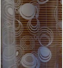 Záclona kolečka v 160 cm