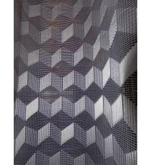 Záclona 3D kostičky v 130 cm