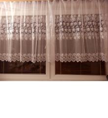 Záclona lístečková v 120 cm
