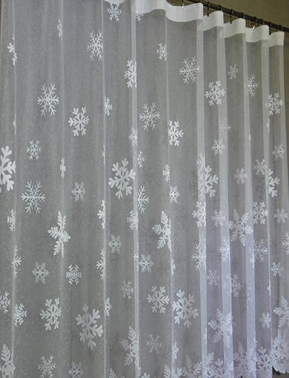 Záclona Vánoce v 120 cm
